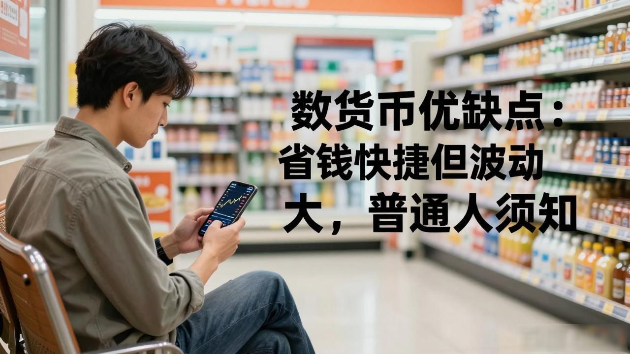 数字货币优缺点：省钱快捷但波动大，普通人须知