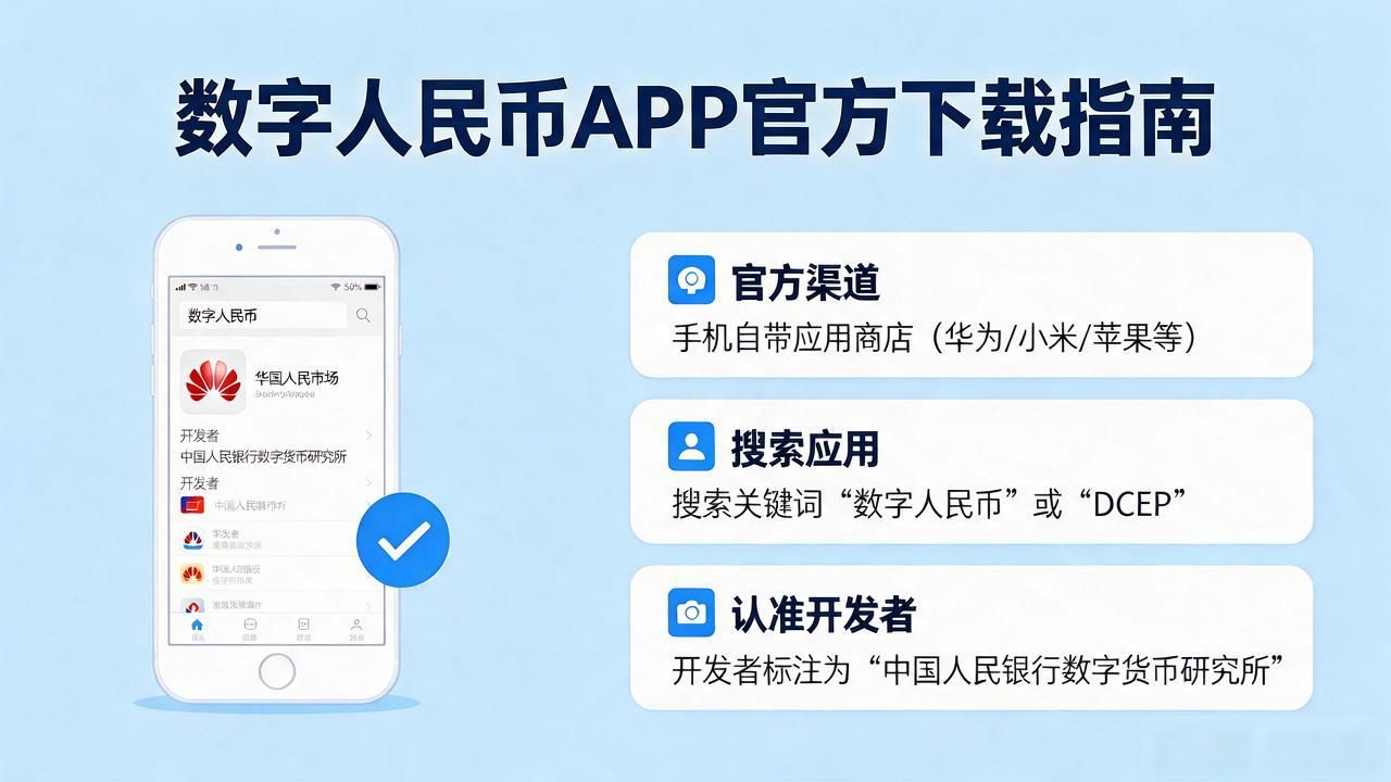数字人民币app怎么下载？官方渠道看这里