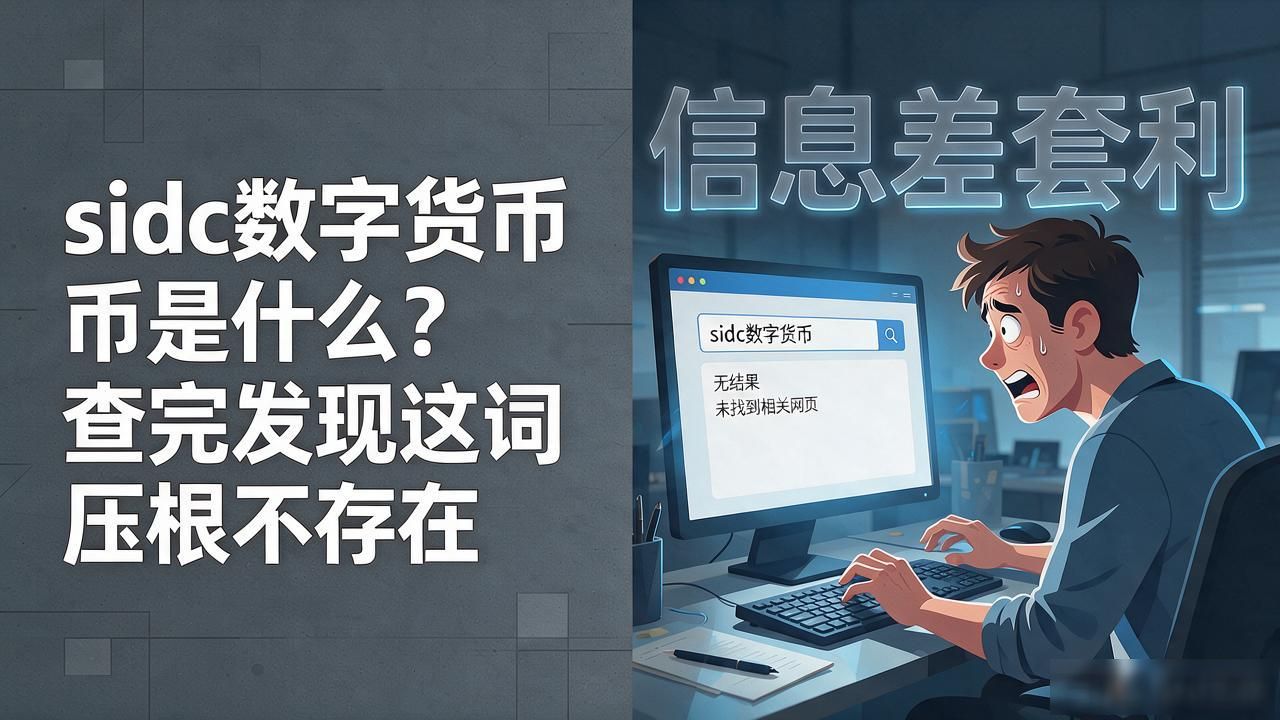 sidc数字货币_sidc数字货币是什么_sidc与数字货币的区别