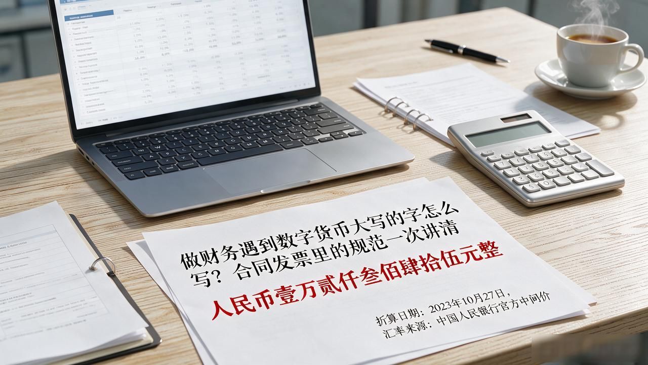 做财务遇到数字货币大写的字怎么写？合同发票里的规范一次讲清