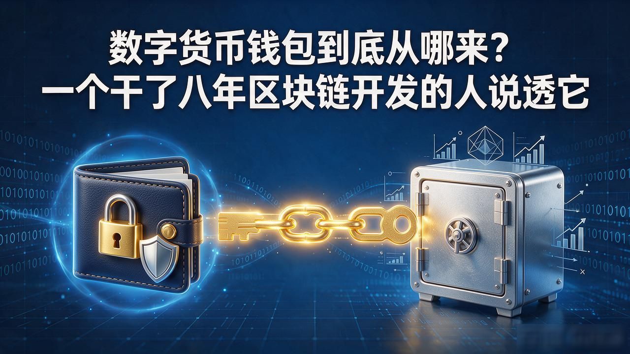数字货币钱包到底从哪来？一个干了八年区块链开发的人说透它