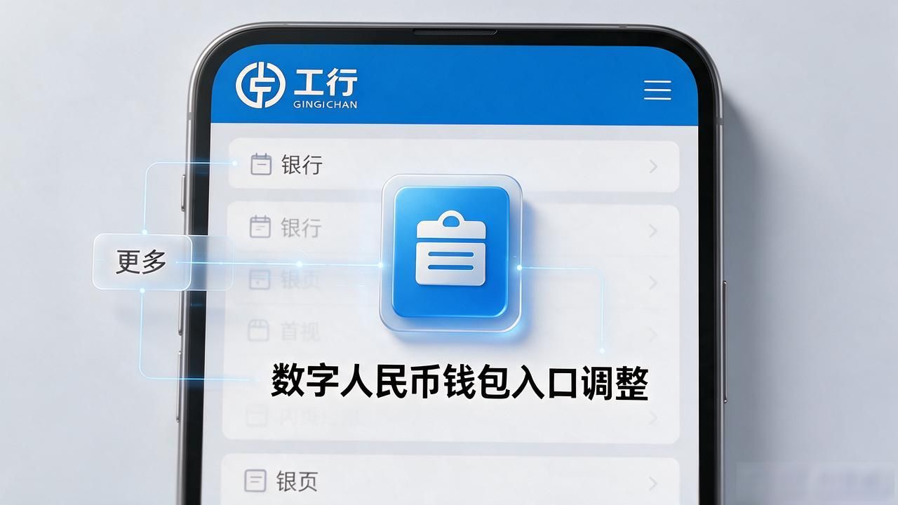 数字人民币来了，工行网点和手机银行到底要改多少