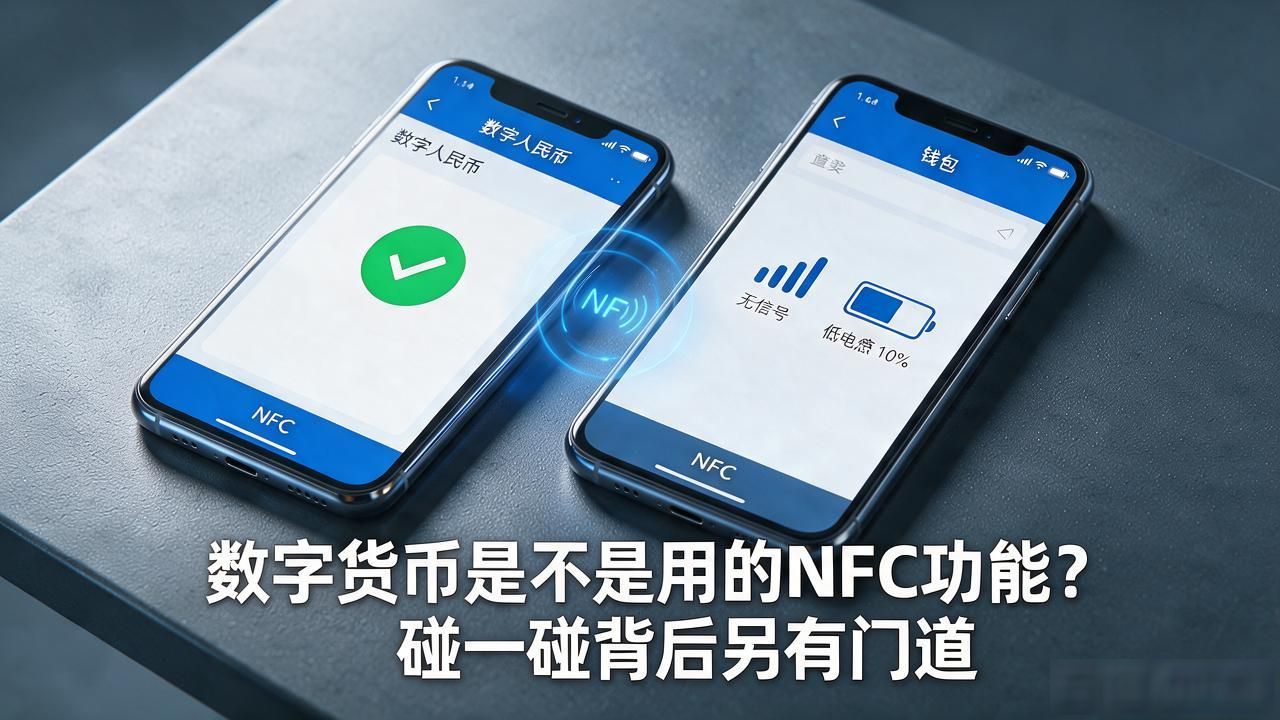 数字货币是不是用的NFC功能？碰一碰背后另有门道