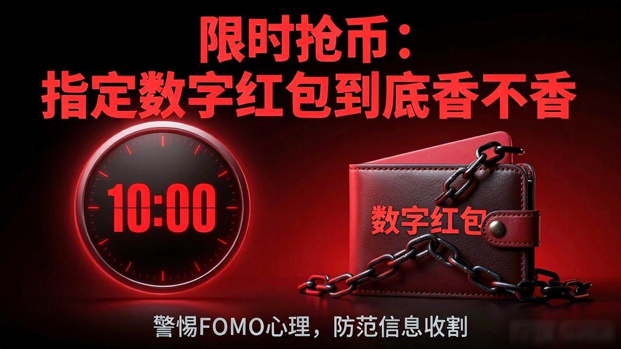 限时指定数字货币红包_限时指定数字货币红包陷阱_指定数字货币红包真相