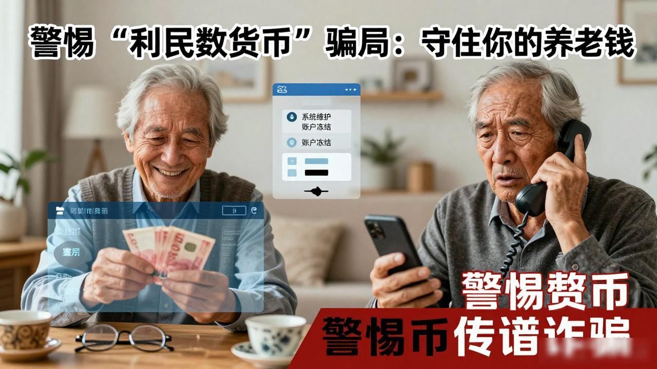 利民数字货币骗局_中老年人数字货币投资陷阱_利民数字货币