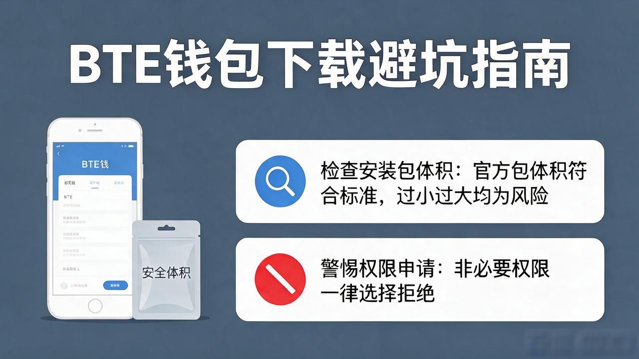 BTE数字货币钱包下载避坑指南，安全入口与识别要点