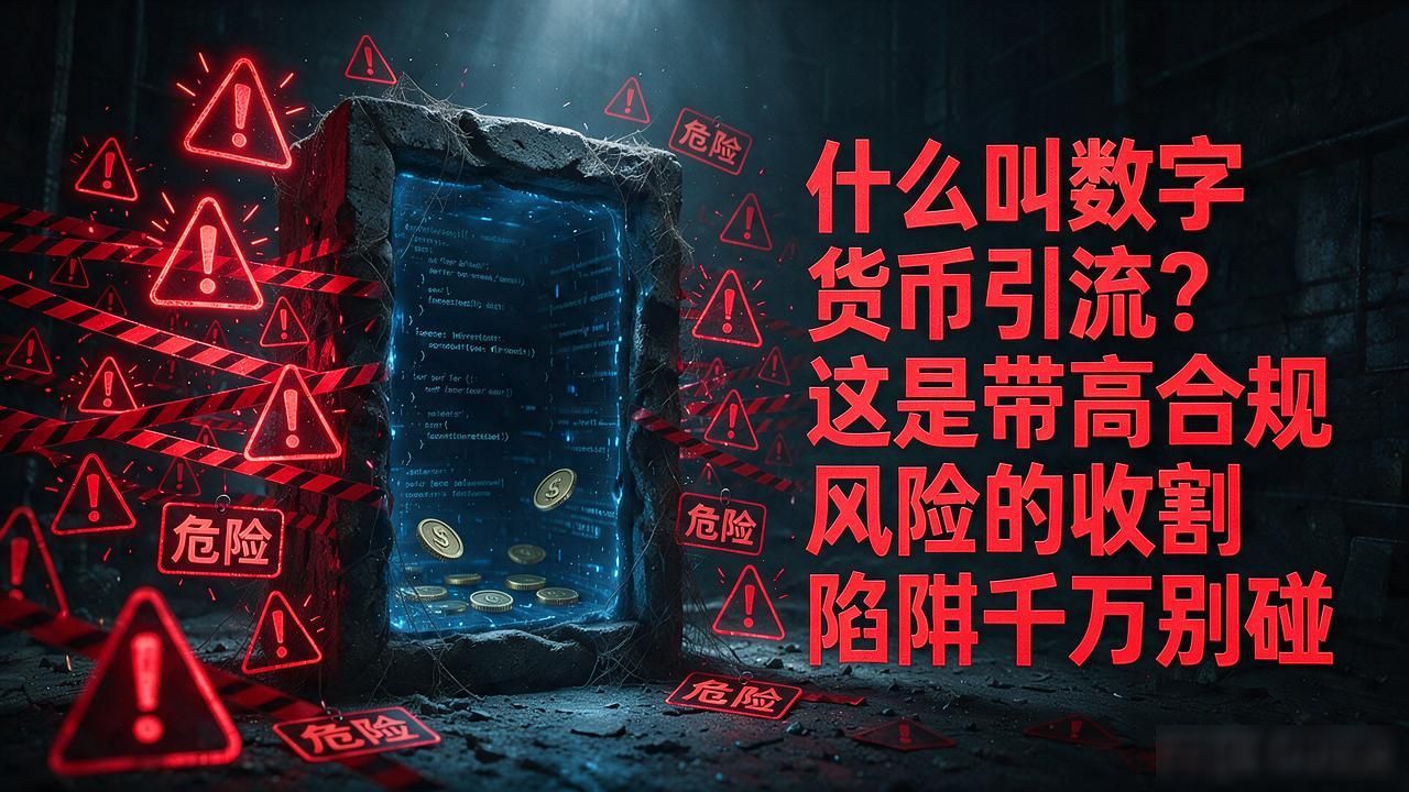 数字货币引流骗局_什么叫数字货币引流_数字货币引流合规风险