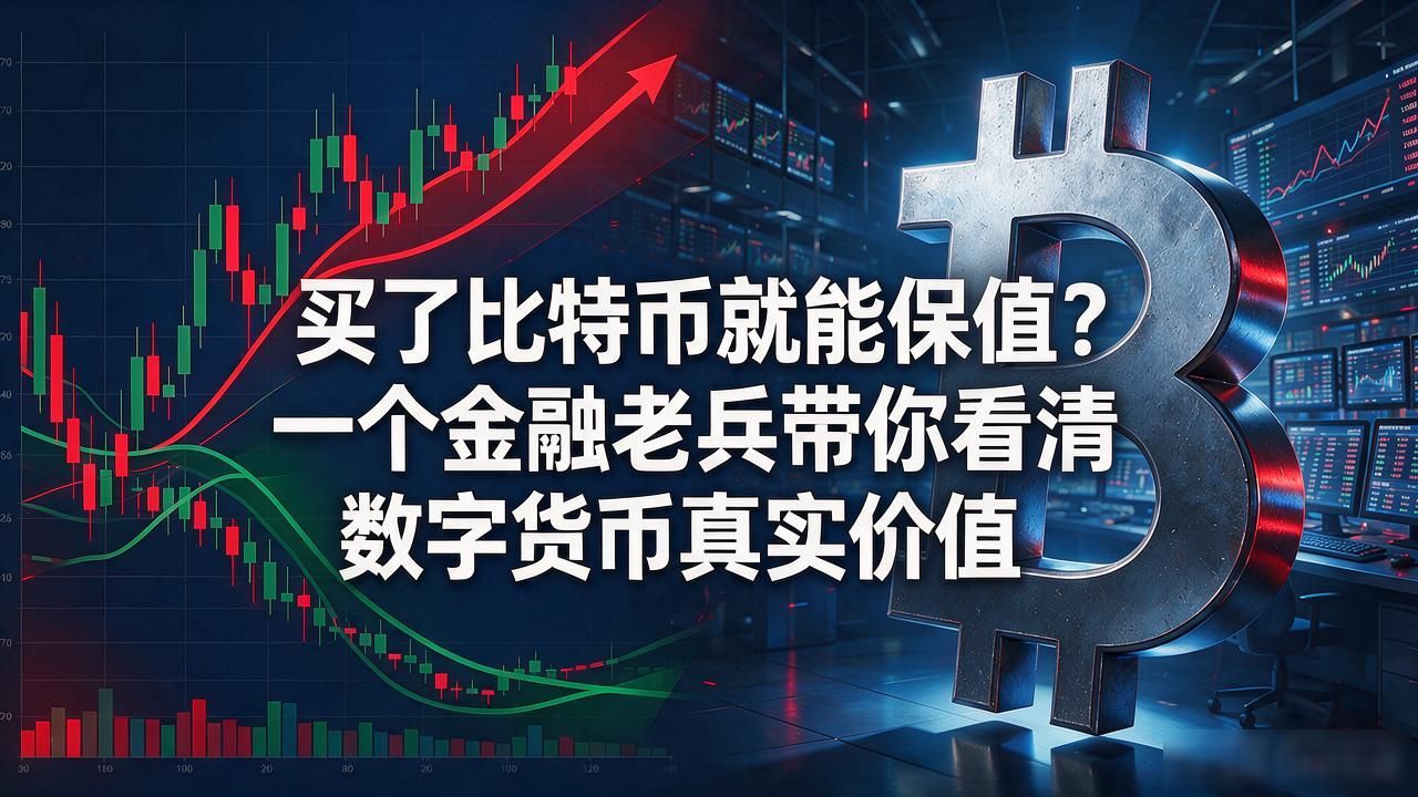 买了比特币就能保值？一个金融老兵带你看清数字货币真实价值