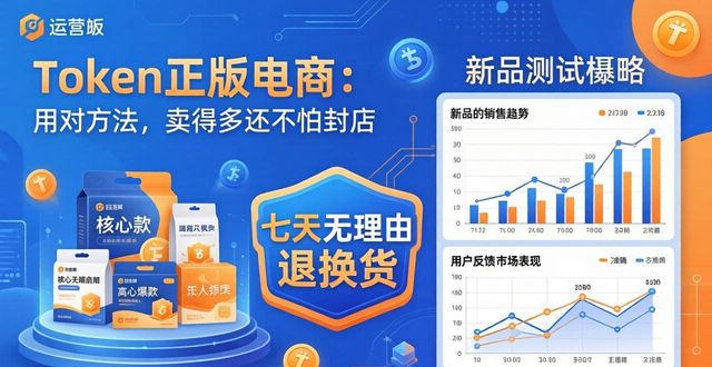 Token正版电商：用对方法，卖得多还不怕封店