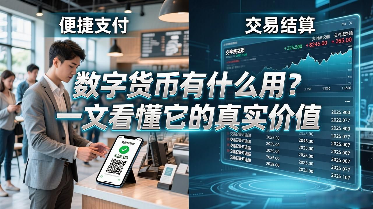 数字货币有什么用？一文看懂它的真实价值