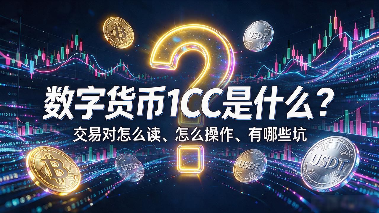 数字货币1CC是什么？交易对怎么读、怎么操作、有哪些坑