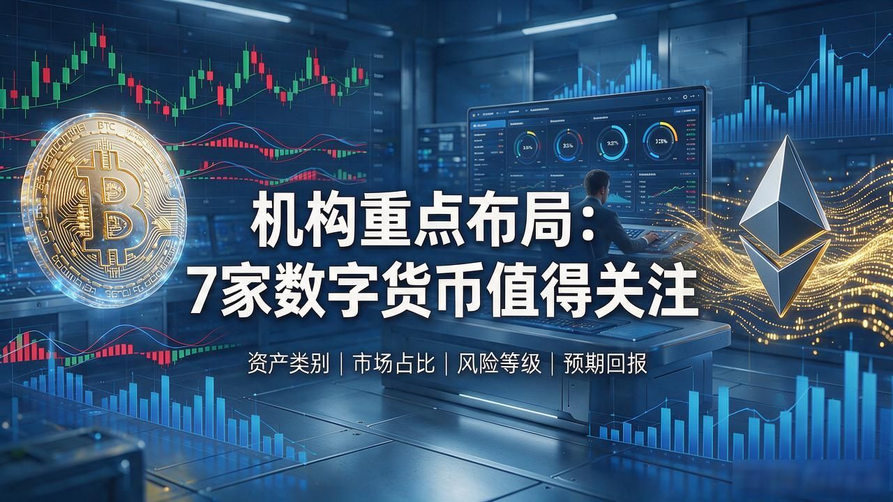 机构重点布局：7家数字货币值得关注