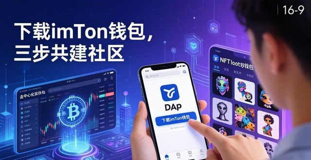 下载imToken钱包，三步共建社区