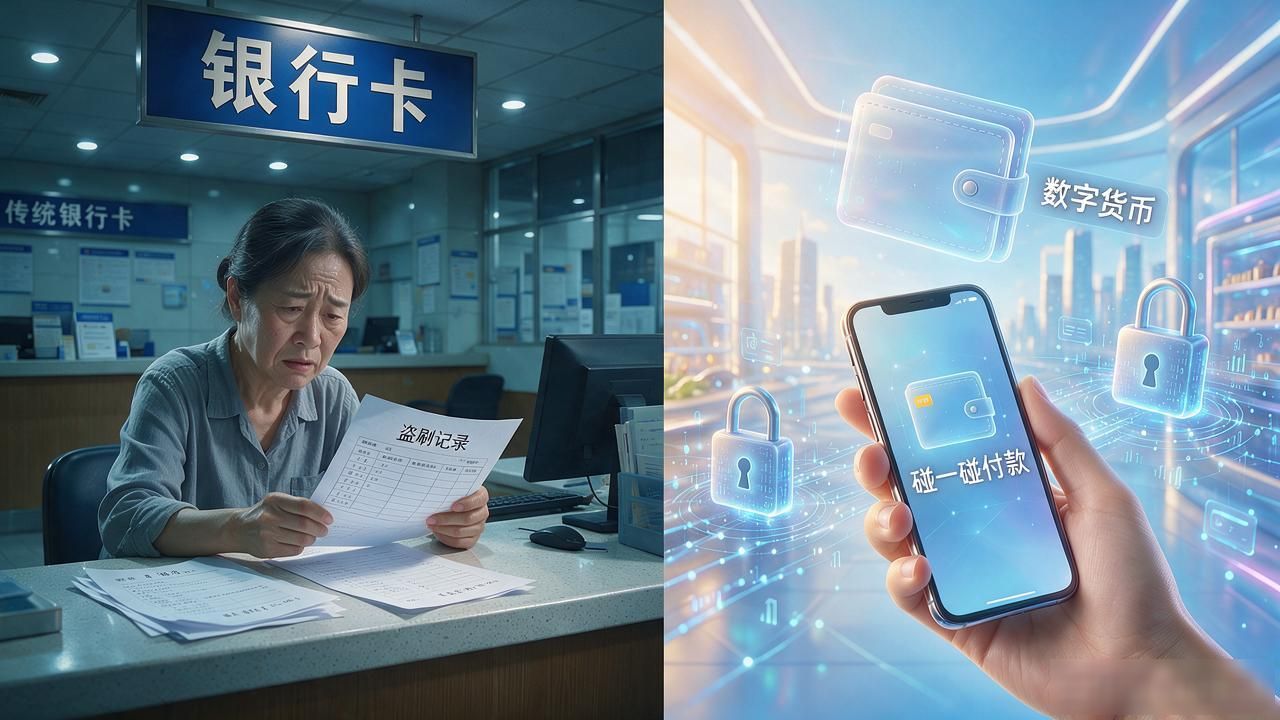 数字人民币与银行账户对比_银行卡与数字货币区别_银行卡与数字货币区别
