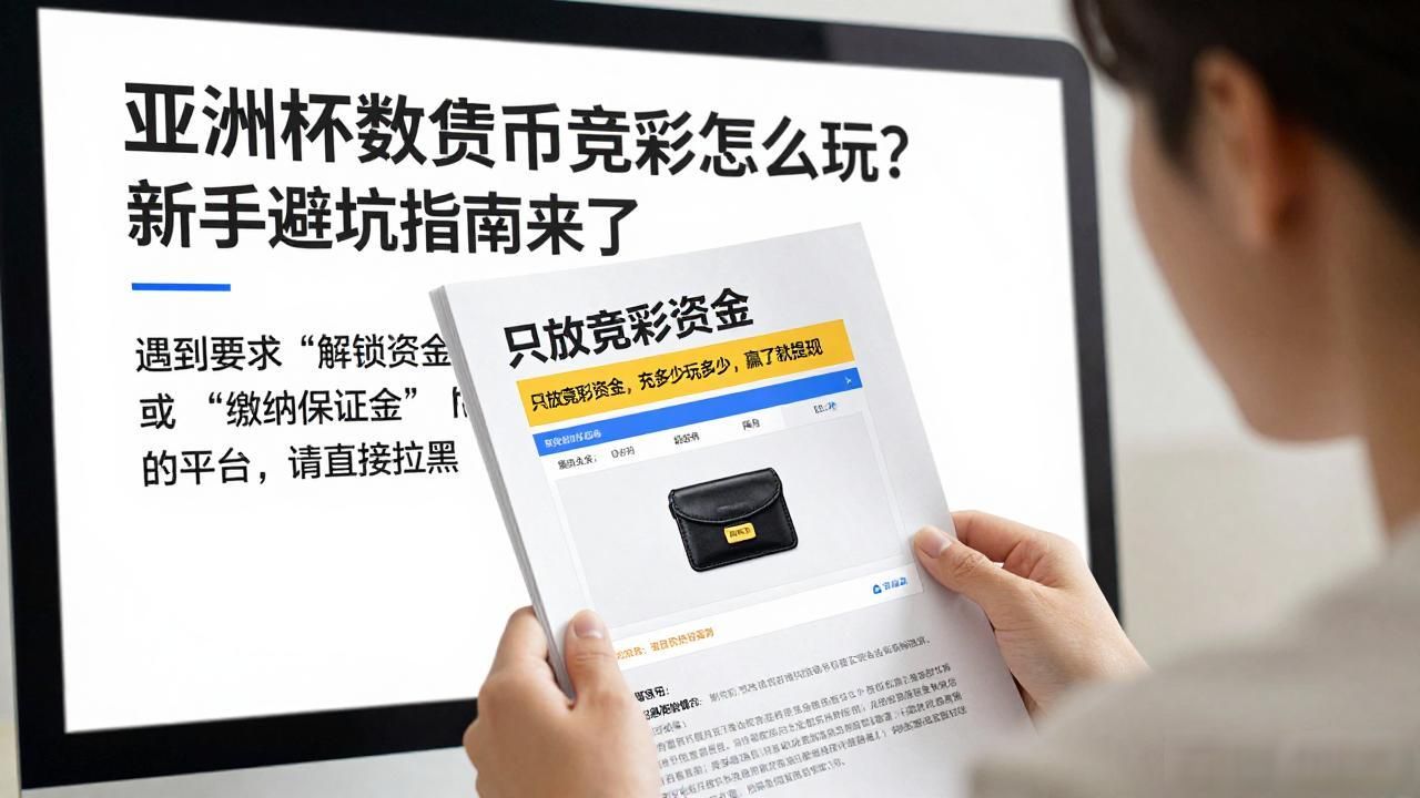 亚洲杯数字货币竞彩怎么玩？新手避坑指南来了
