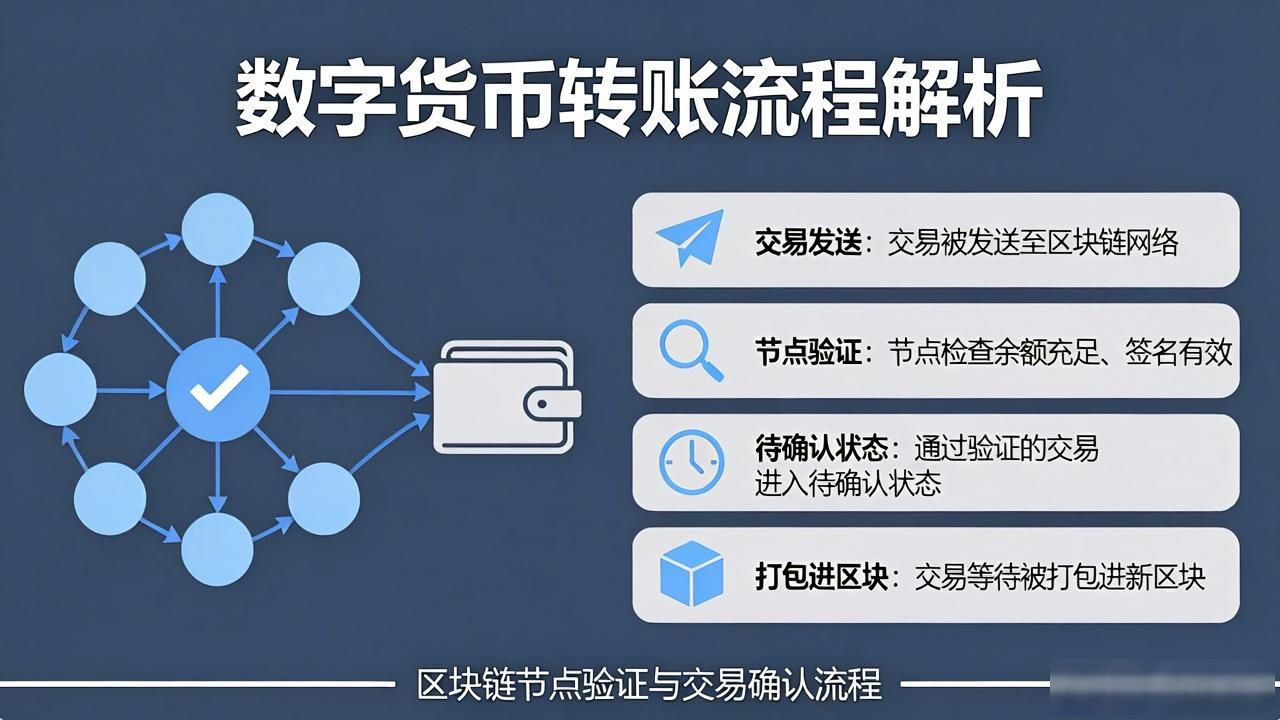 数字货币怎样转账？全程解析，一文看懂