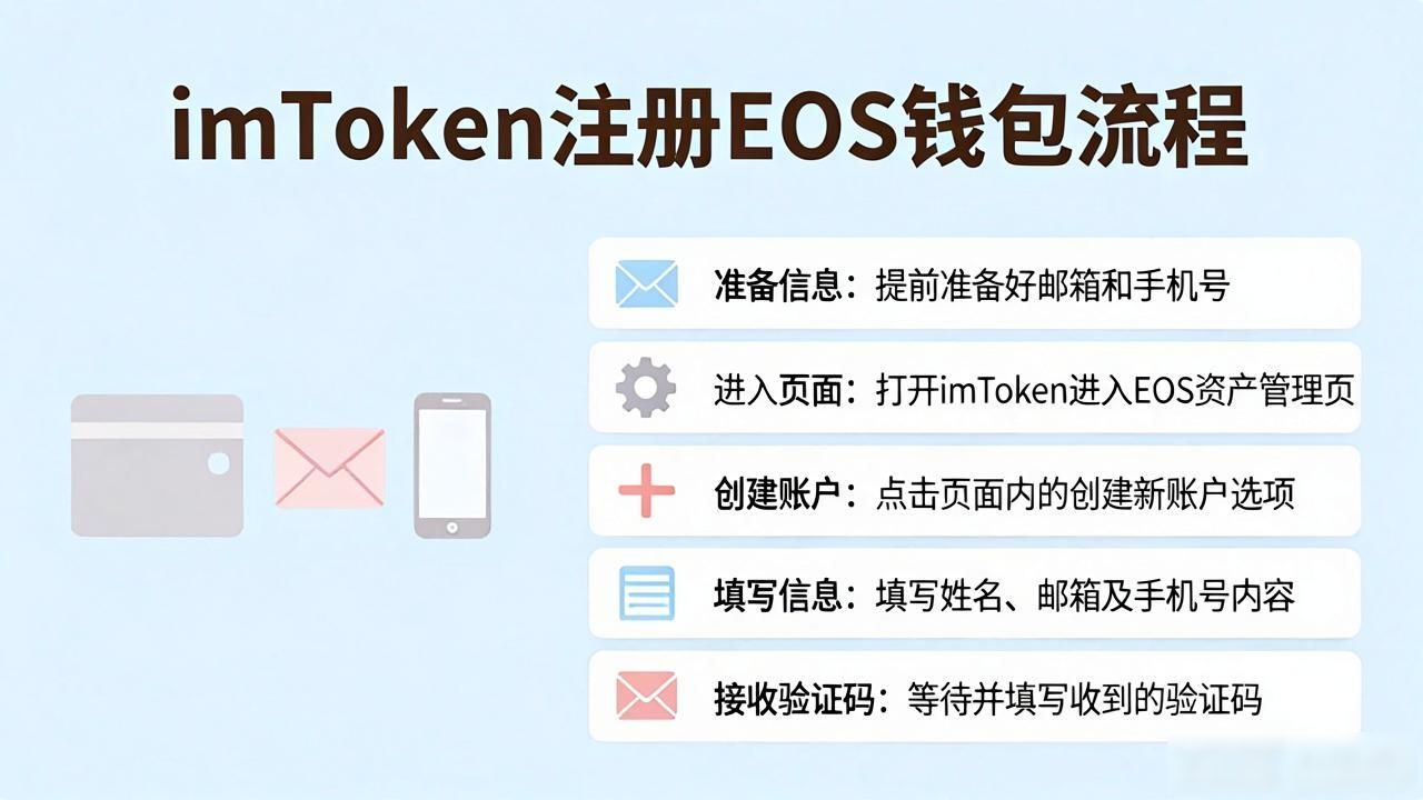 imtoken怎么注册eos钱包？手把手教你创建EOS账户