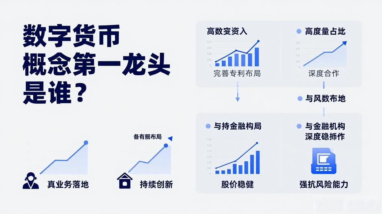 数字货币概念第一龙头是谁？这篇文章帮你理清思路