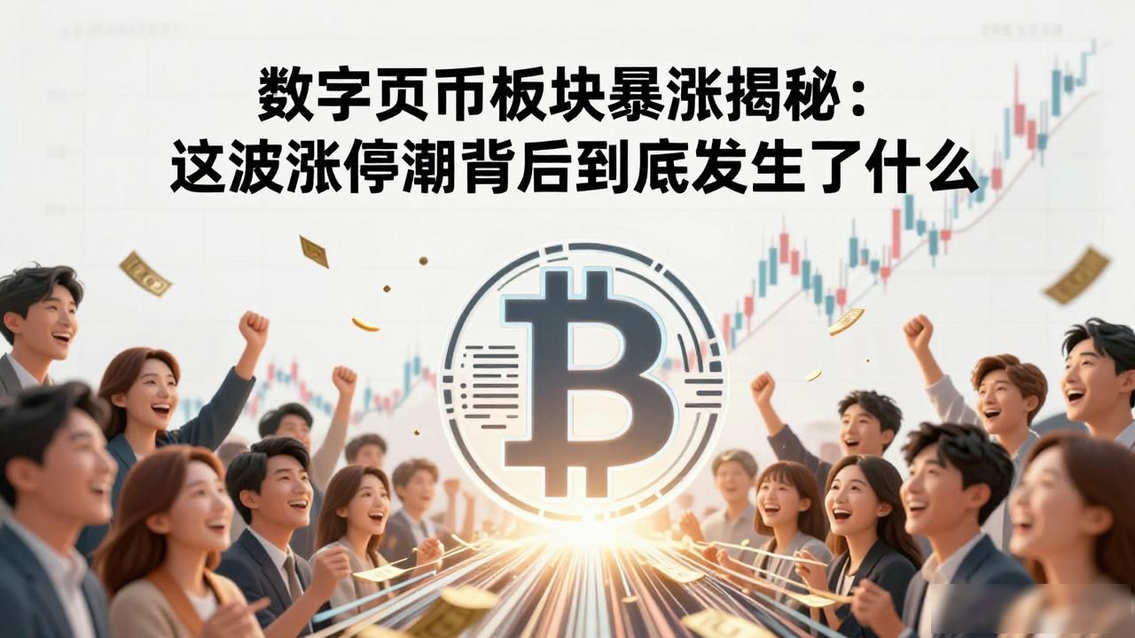 数字货币板块暴涨揭秘：这波涨停潮背后到底发生了什么