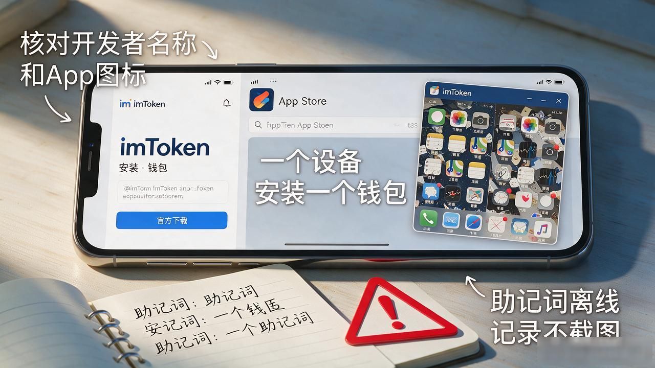 imToken钱包苹果系统下载：iPhone怎么装、在哪下、要注意什么