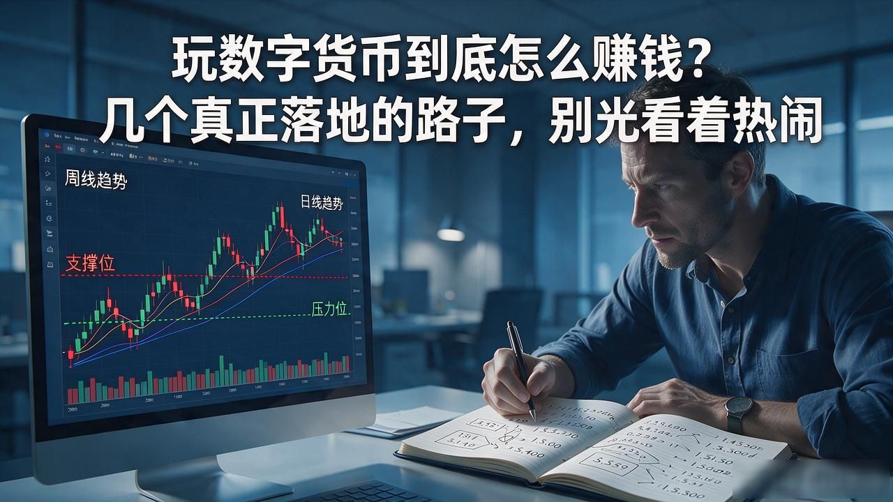 数字货币定投策略_玩数字货币如何挣钱的_波段操作技术分析
