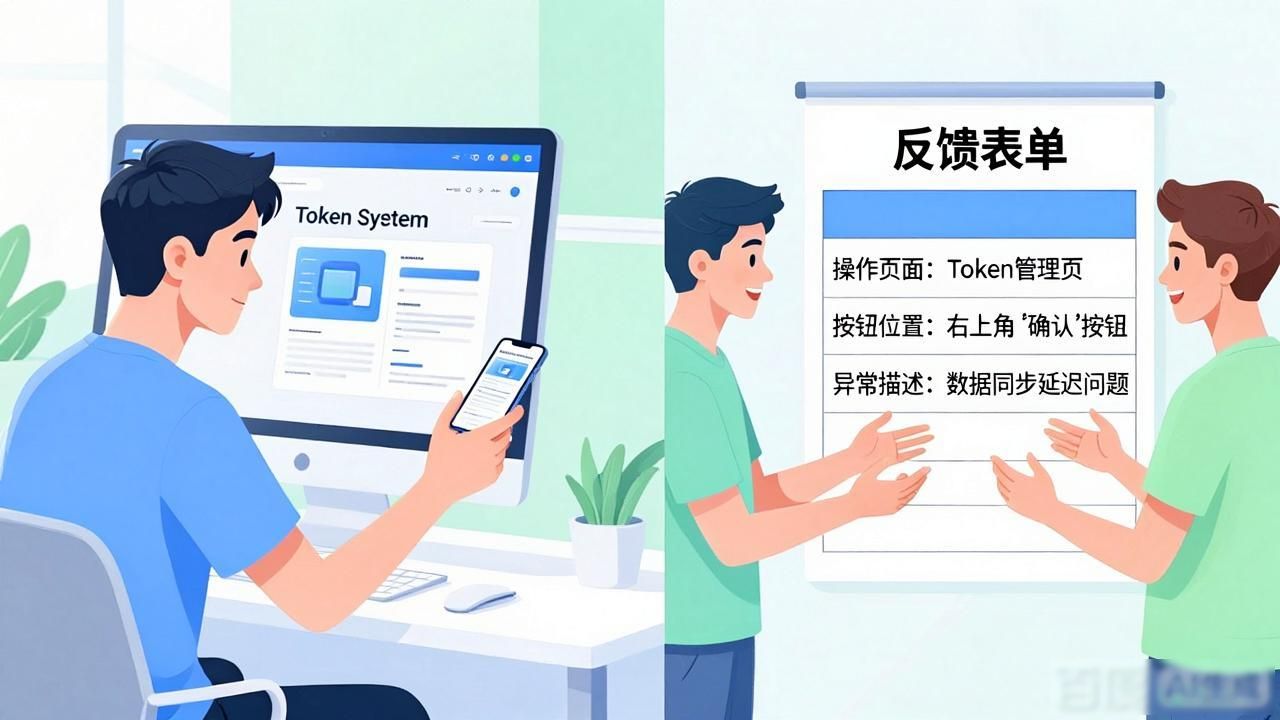 软件使用反馈_如何在token应用中参与市场测试，体验新功能并向开发团队反馈改进意见。_应用反馈什么意思
