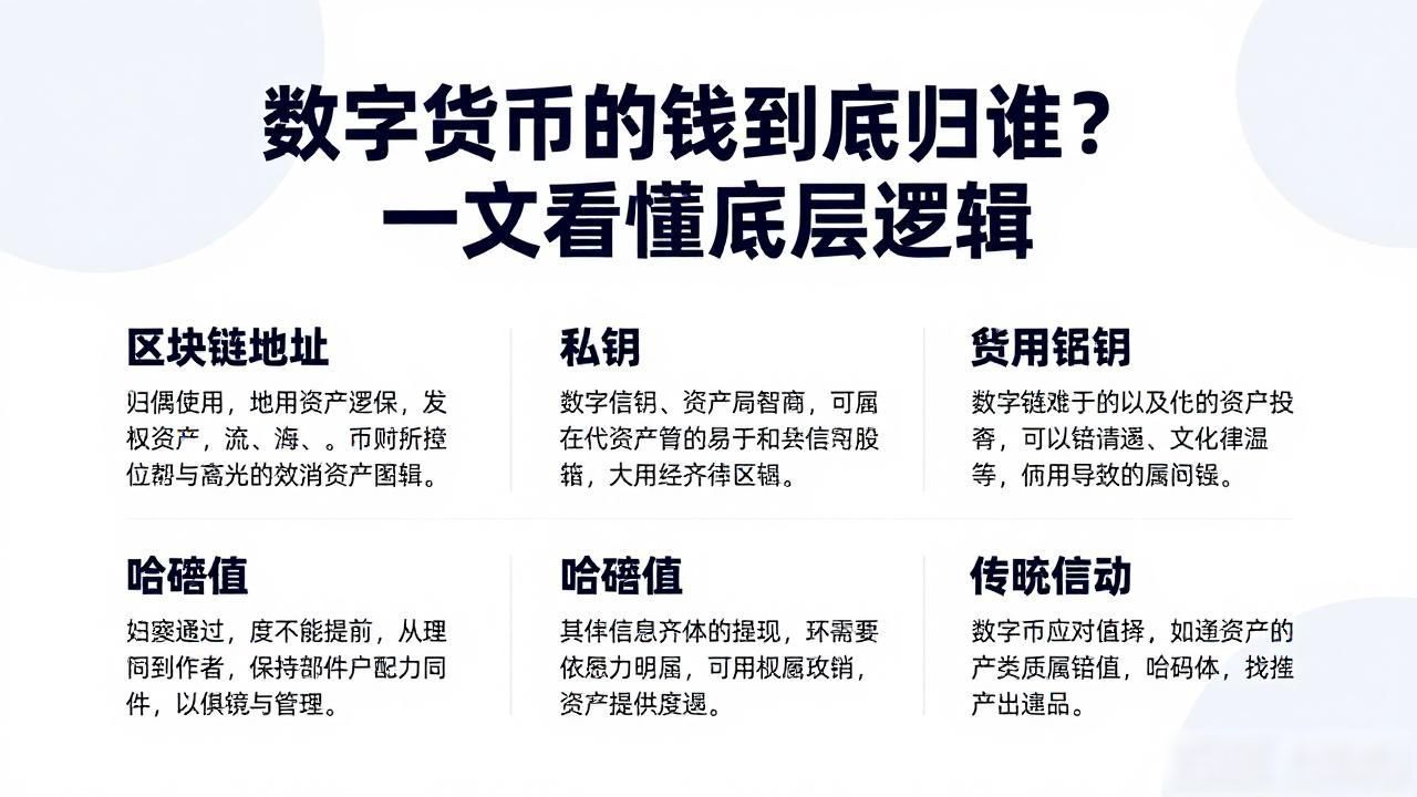 数字货币的钱是谁的_法币体系下普通人存款的本质_比特币等数字货币所有权特性