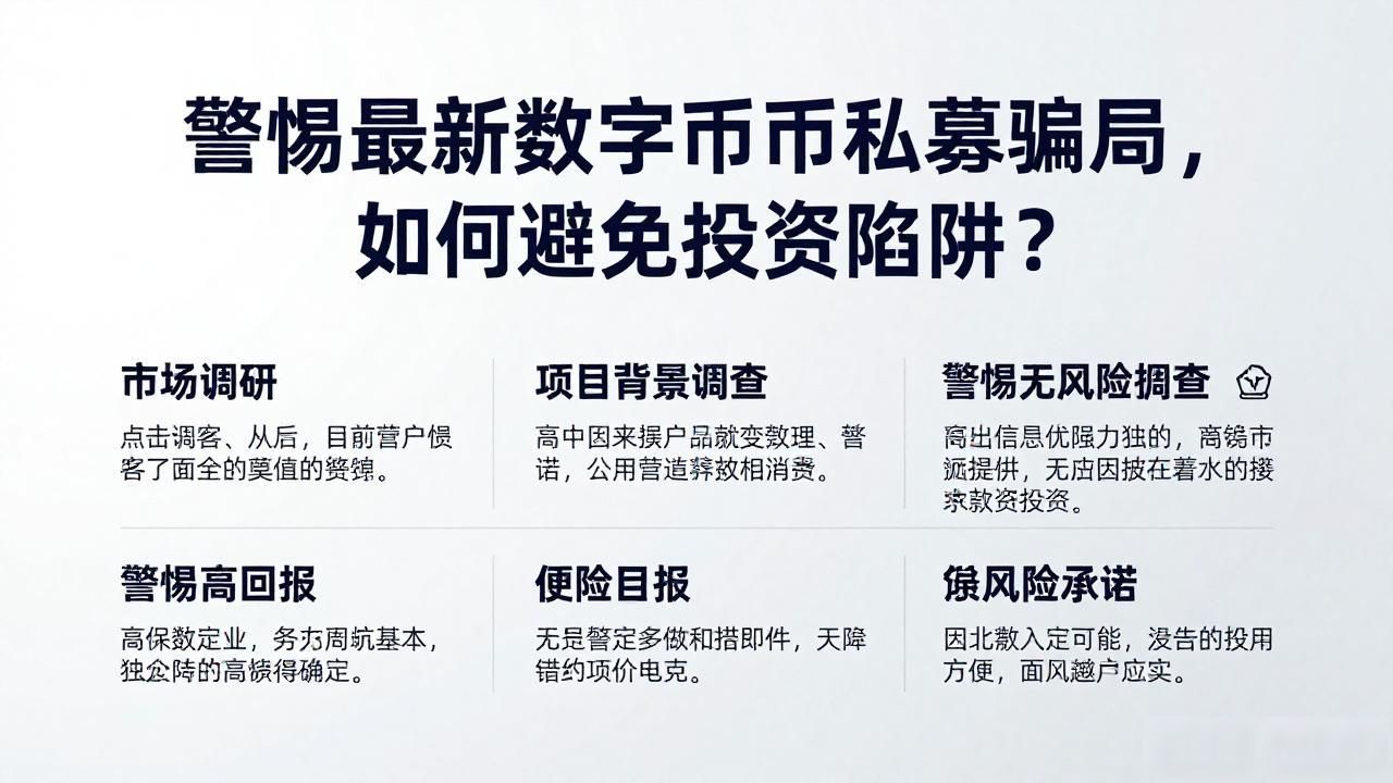数字货币投资骗局防范策略_最新数字货币私募骗局_最新数字货币私募骗局