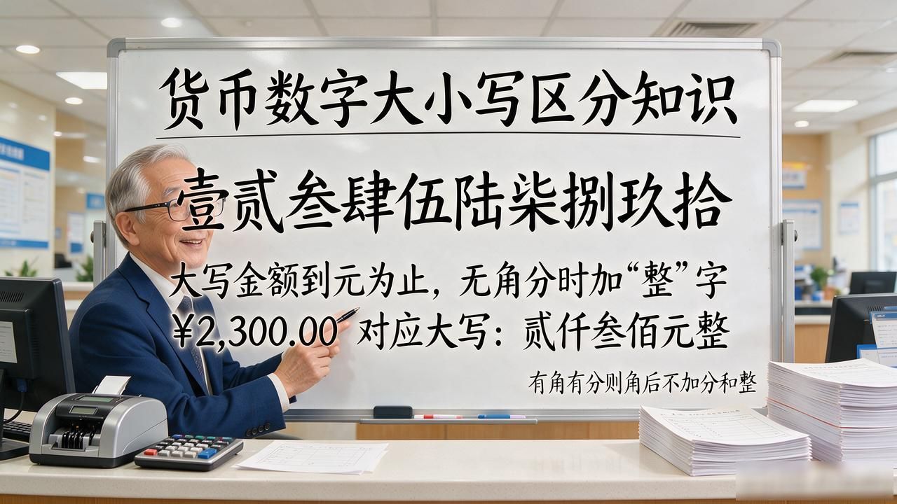 货币数字书写规范_大小写金额转换规则_货币数字如何书写