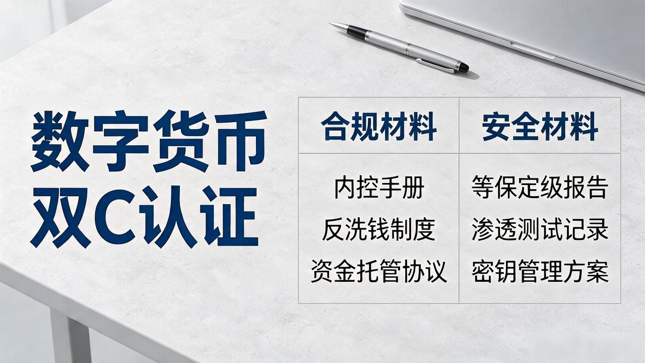 数字货币双C认证怎么申请？流程、费用、周期、材料，全给你扒明白了