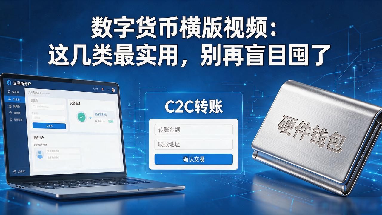 数字货币横版视频大全：这几类最实用，别再盲目囤了