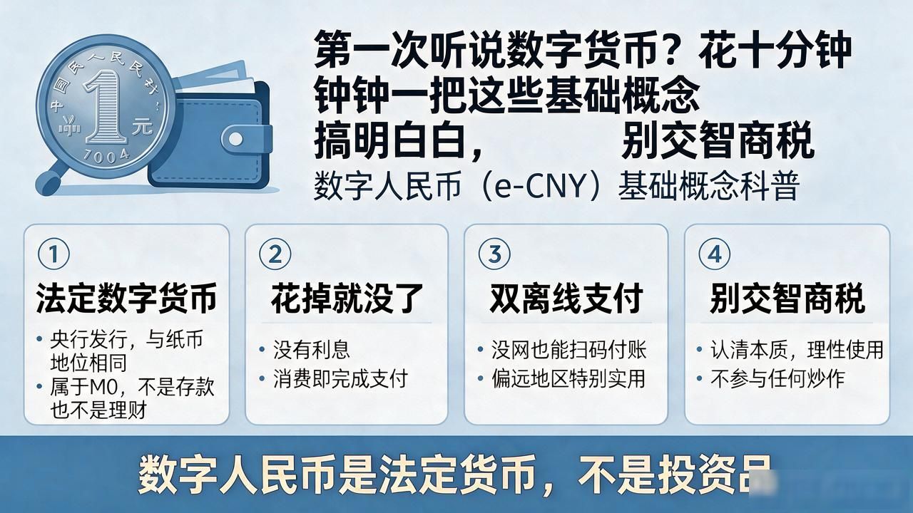 第一次听说数字货币？花十分钟把这些基础概念搞明白，别交智商税