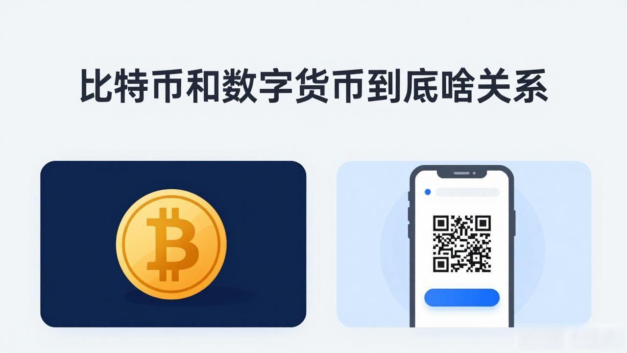 数字货币与比特币的区别_数字货币和比特币关联_法定数字货币与比特币的差异