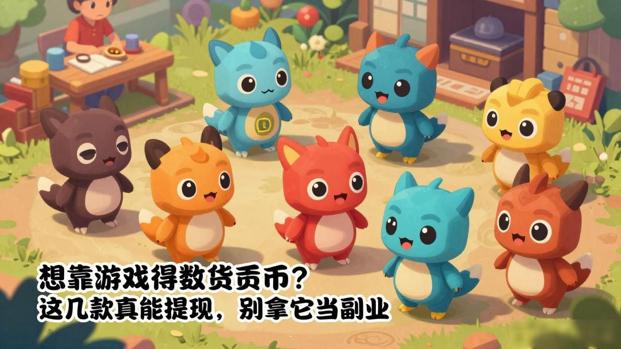 想靠玩游戏得数字货币？这几款真能提现，别拿它当副业
