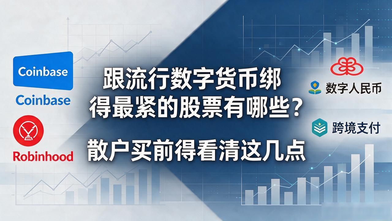 跟流行数字货币绑得最紧的股票有哪些？散户买前得看清这几点