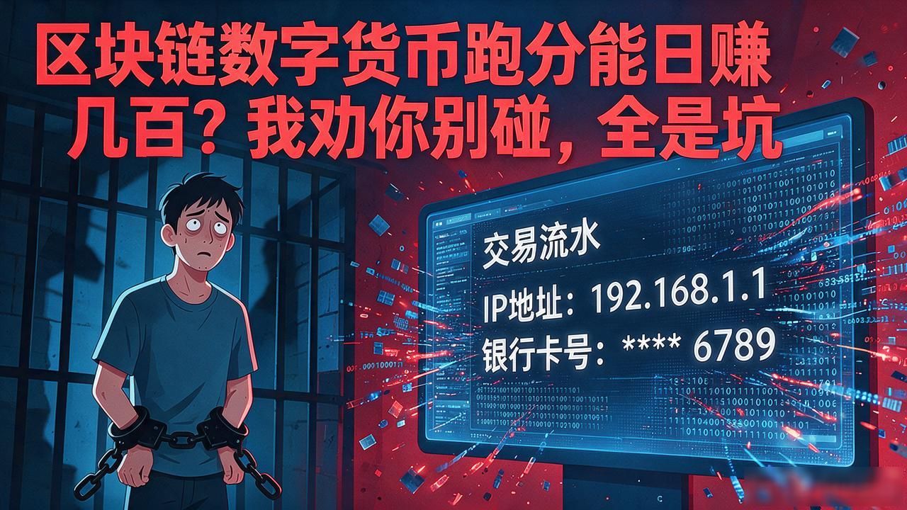 区块链数字货币跑分能日赚几百？我劝你别碰，全是坑