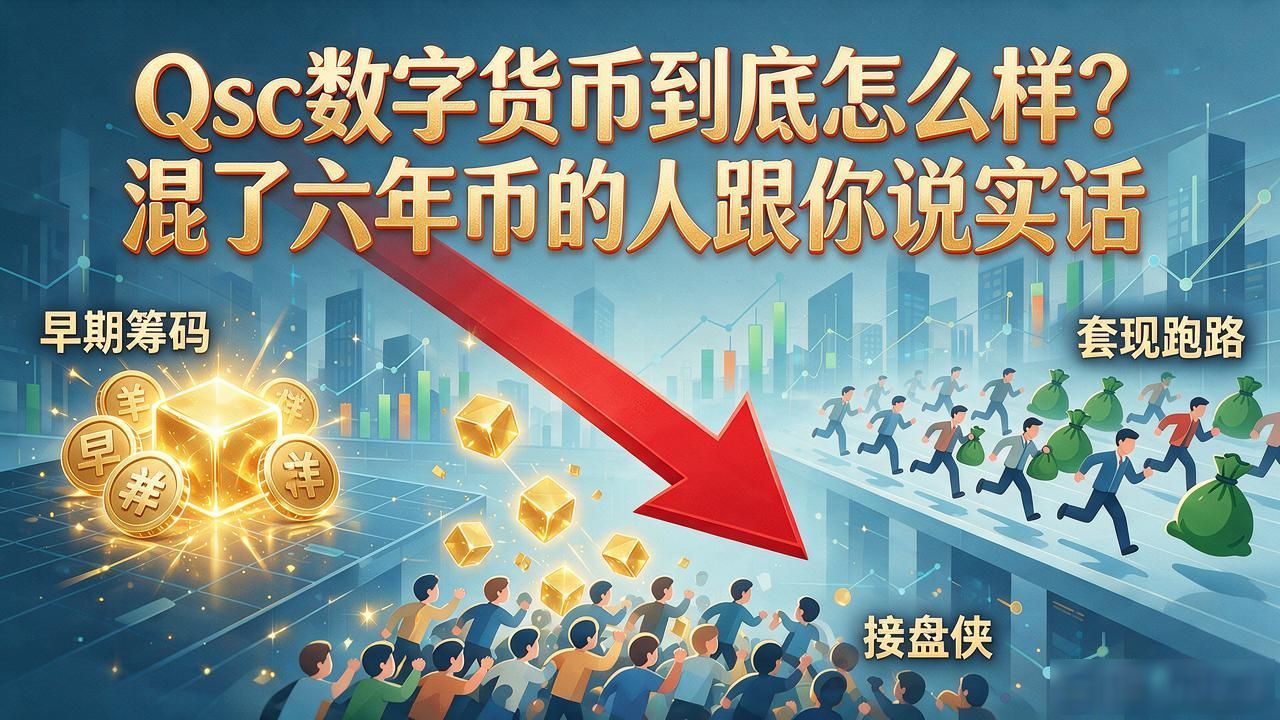 Qsc数字货币到底怎么样？混了六年币的人跟你说实话