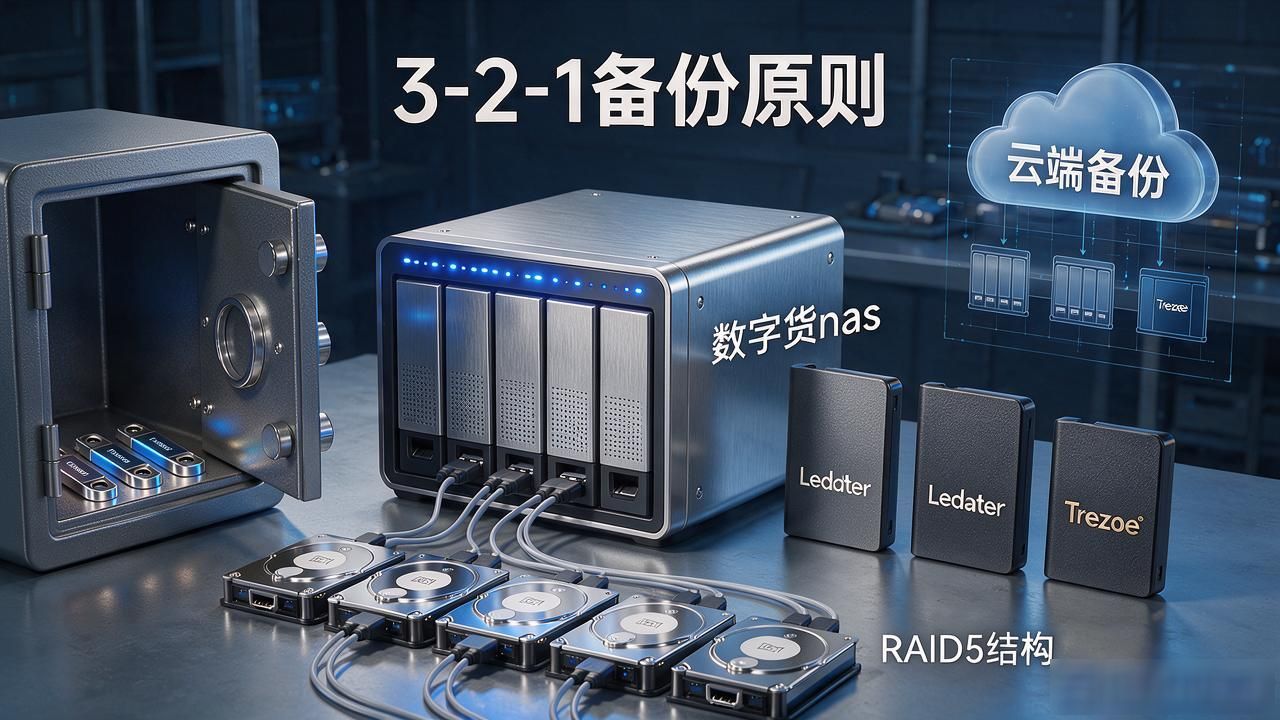 我拿NAS存数字货币两年了，说说私钥备份和加密资产安全的坑