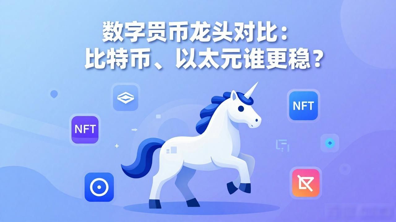 数字货币龙头对比：比特币、以太坊谁更稳？