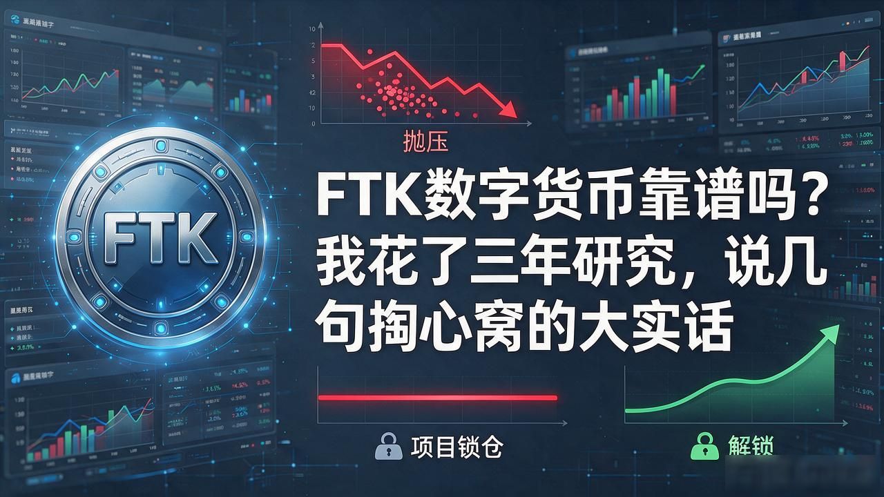 FTK数字货币靠谱吗？我花了三年研究，说几句掏心窝的大实话