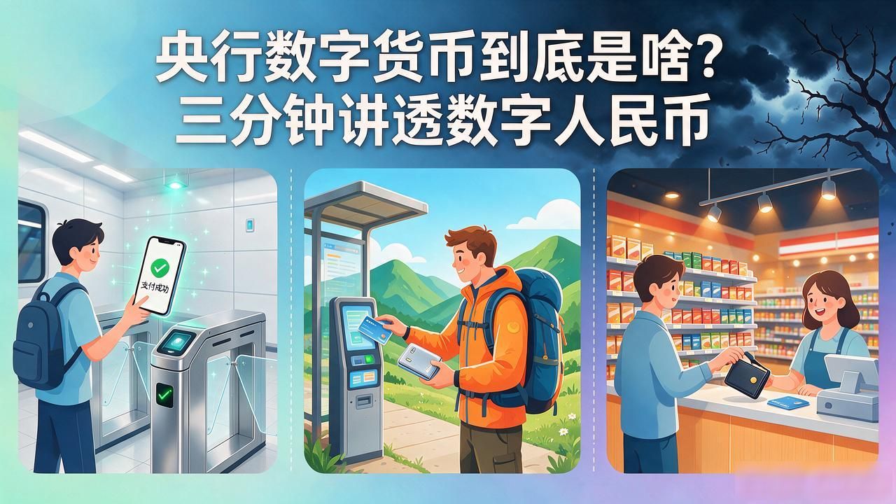 数字人民币解说视频_央行数字货币是什么_央行数字货币解说视频