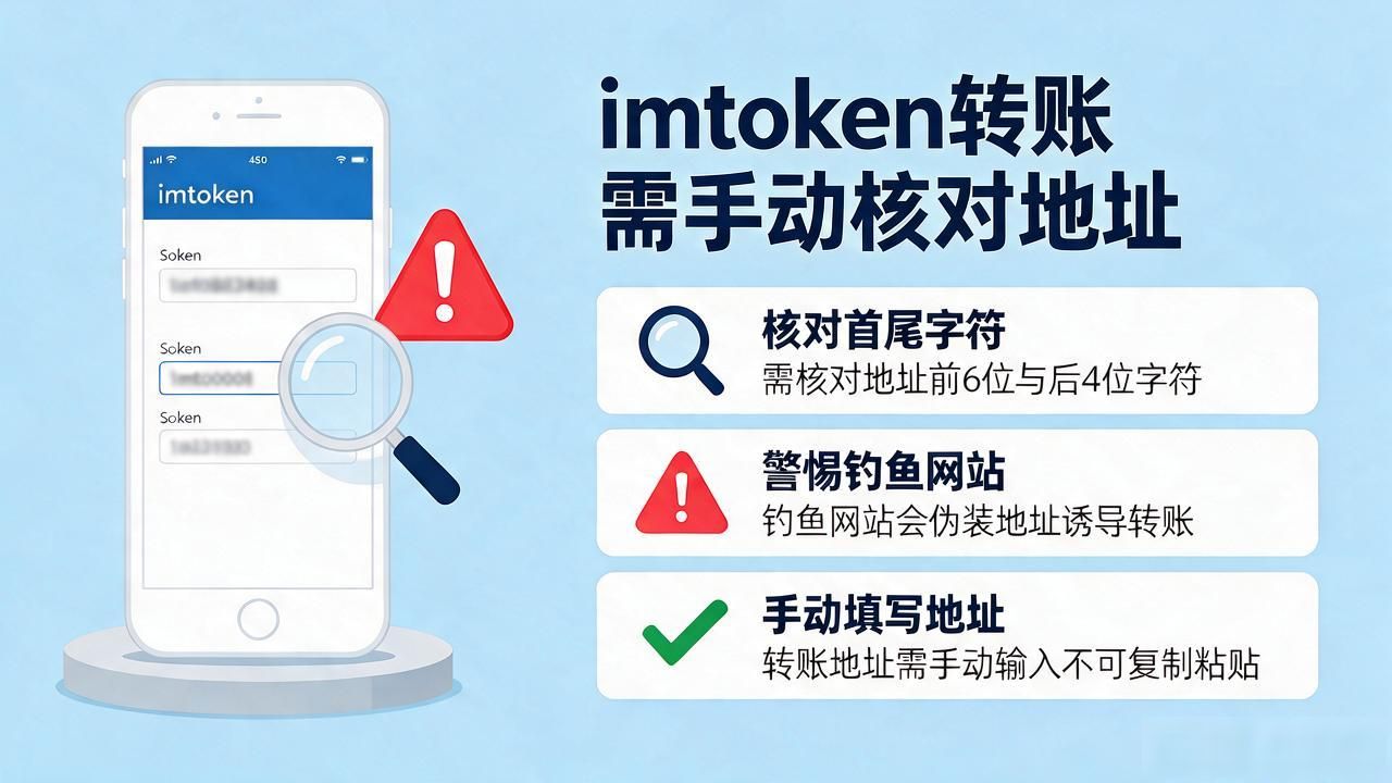 imtoken转账要访问地址吗_imtoken转账地址核对经验_imtoken转账地址校验注意事项