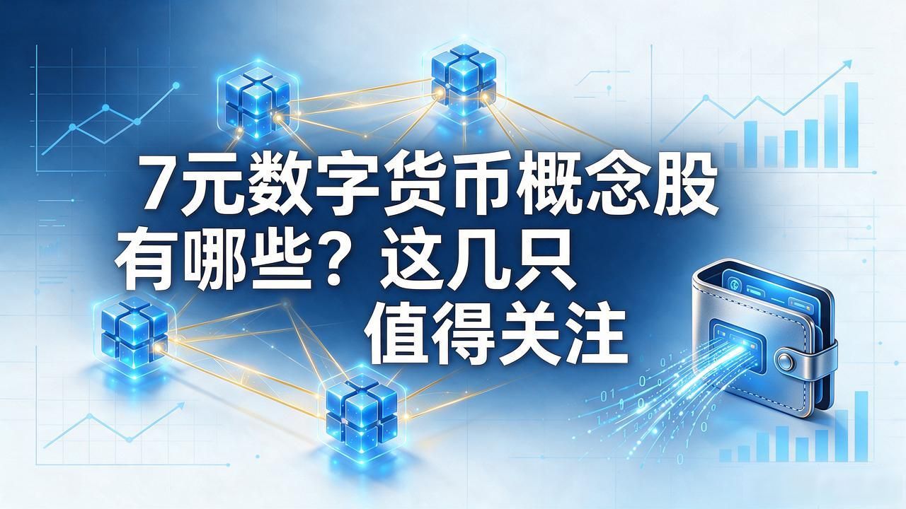 7元数字货币概念股_7元数字货币概念股_传统企业布局数字货币