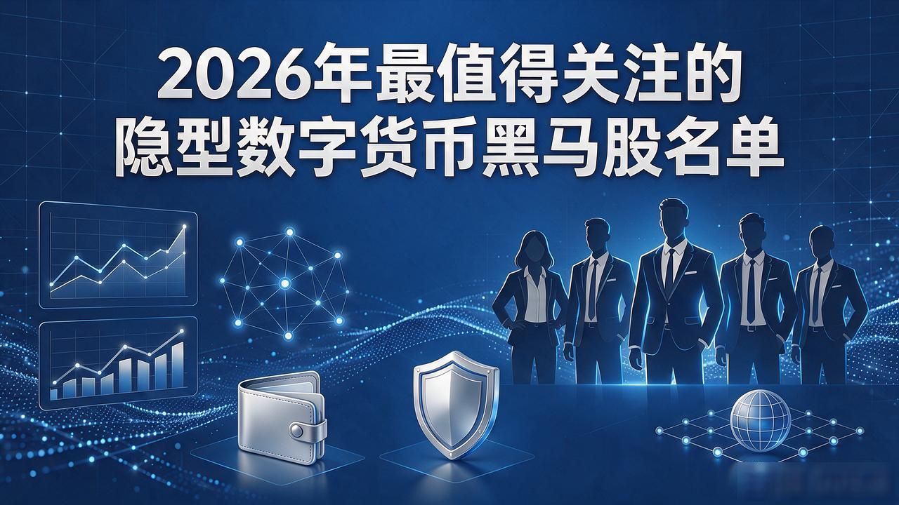 2026年最值得关注的隐型数字货币黑马股名单
