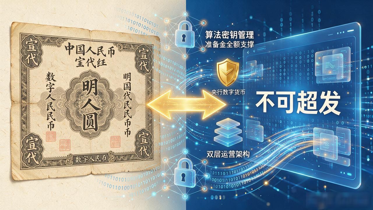 宝钞和数字货币，从明代纸钞到数字人民币，信用这关过了没